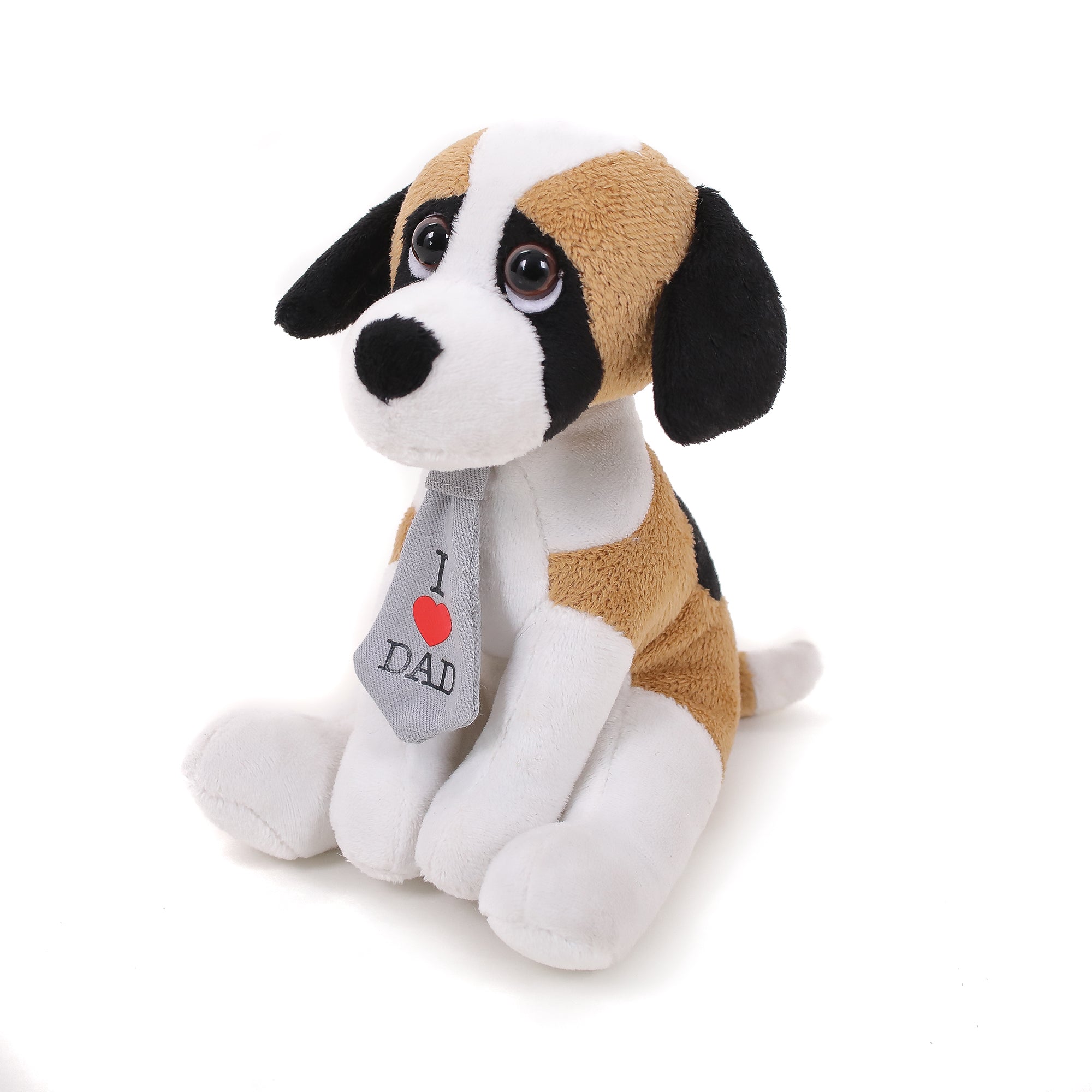 Beagle PawPal with Love Dad Tie 8" - 0