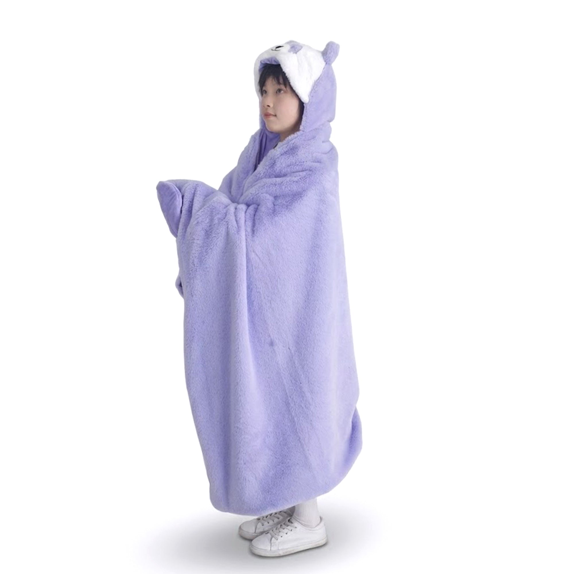Weighted Panda Hoodie Blanket