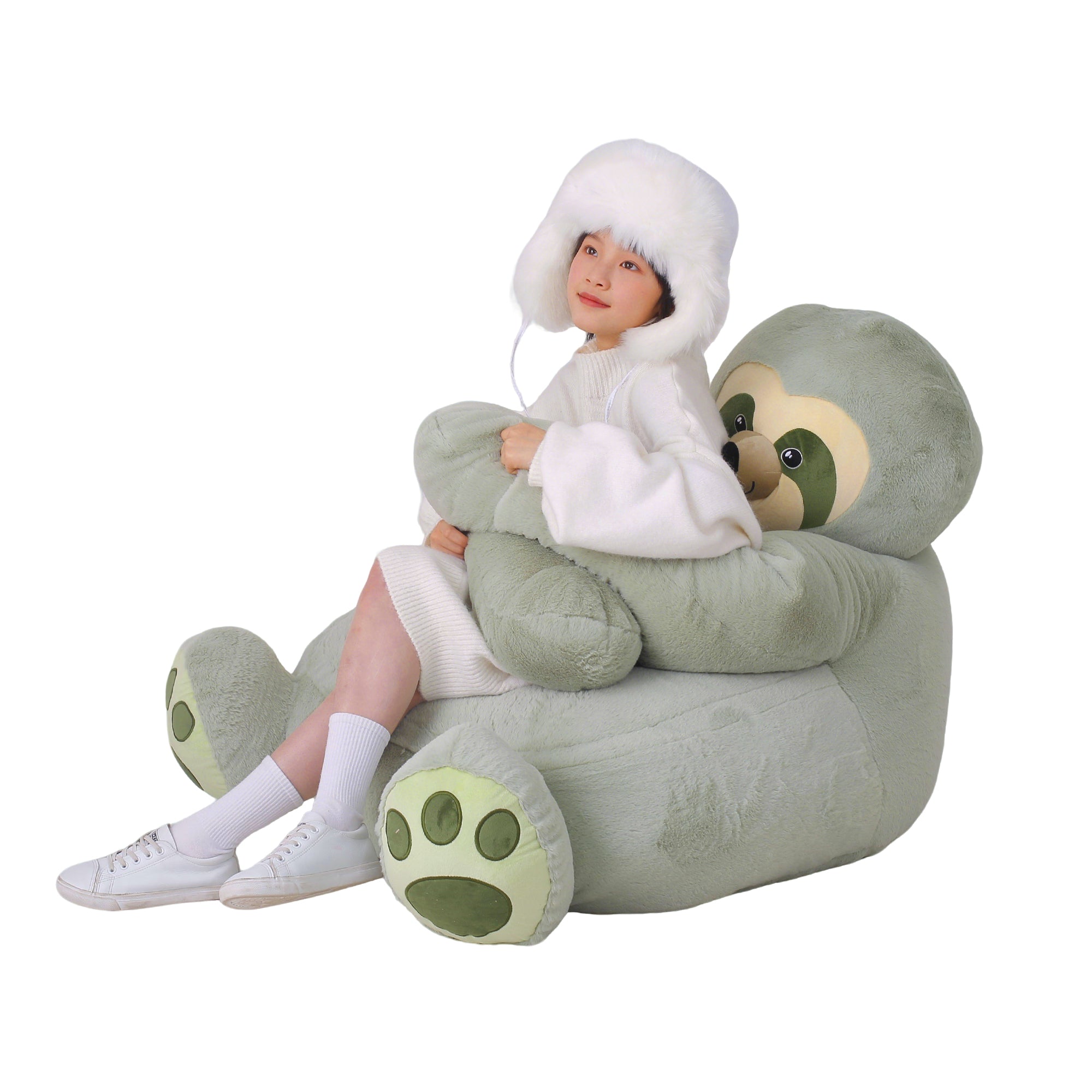 Weighted Sloth Bean Bag Chair