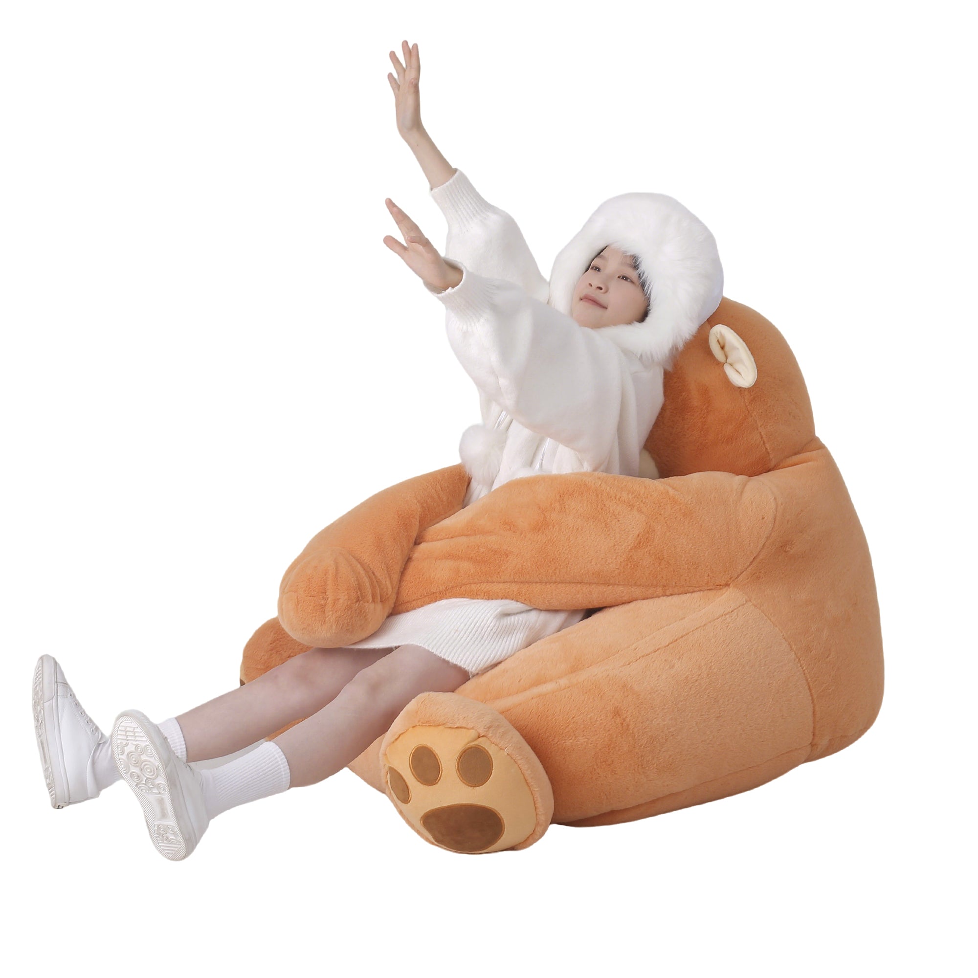 Weighted Monkey Bean Bag Chair
