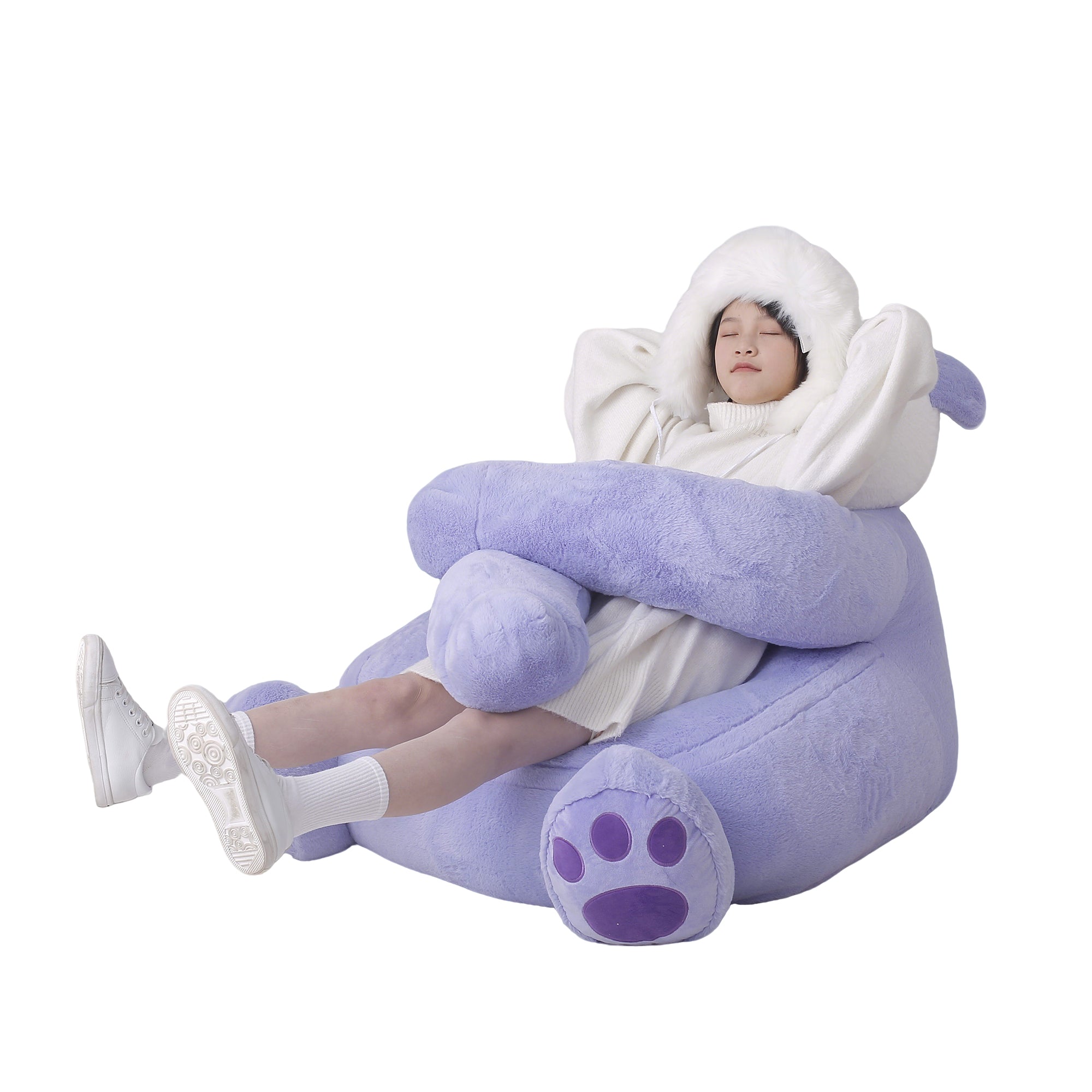 Weighted Panda Bean Bag Chair