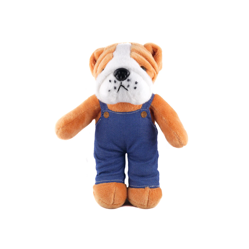 Stuffed Animal in Blue Jean 8"