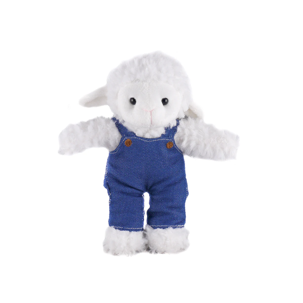 Stuffed Animal in Blue Jean 8"