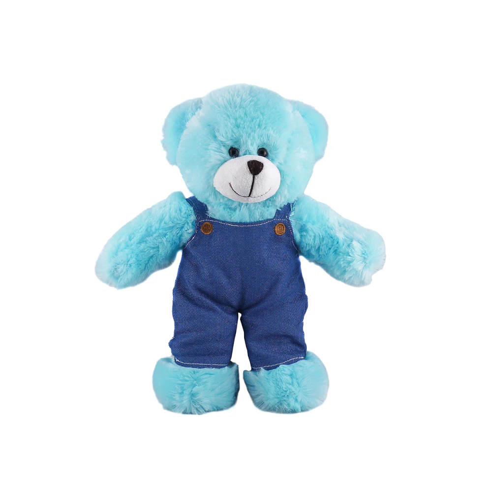 Stuffed Animal in Blue Jean 8"