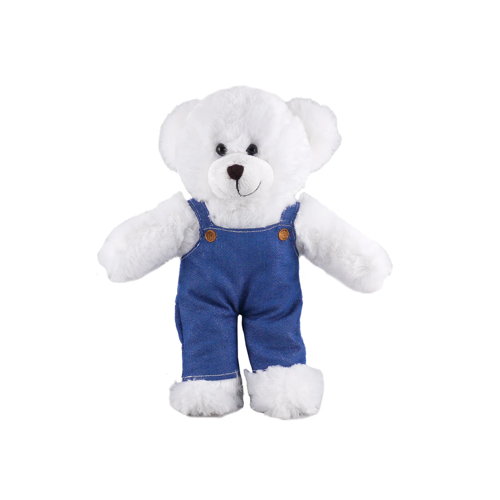 Stuffed Animal in Blue Jean 8"