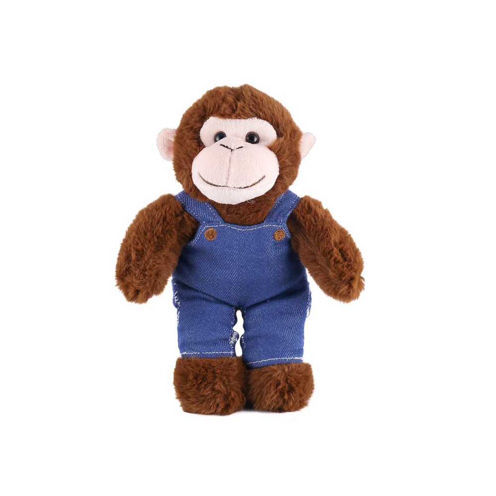 Stuffed Animal in Blue Jean 8"