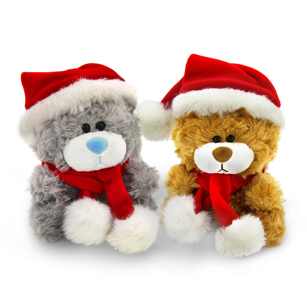 Xmas Qbeba Bear Brown 6'' - 0