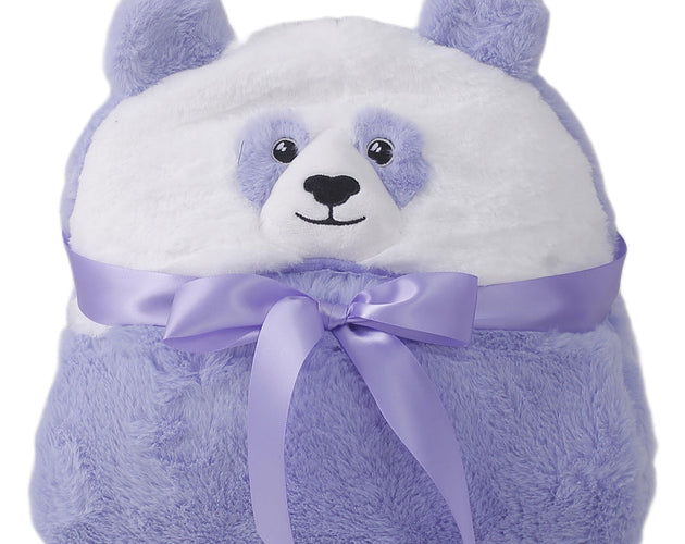 Panda Weighted Hoodie Blanket