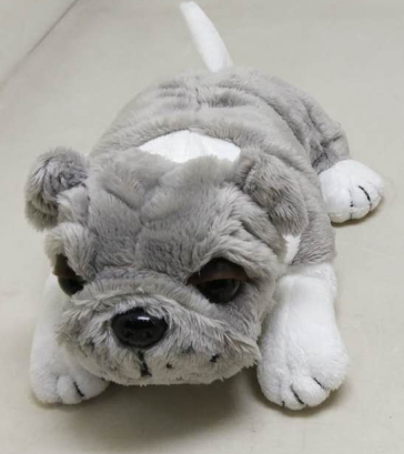 Baby Bulldog Gray 8”