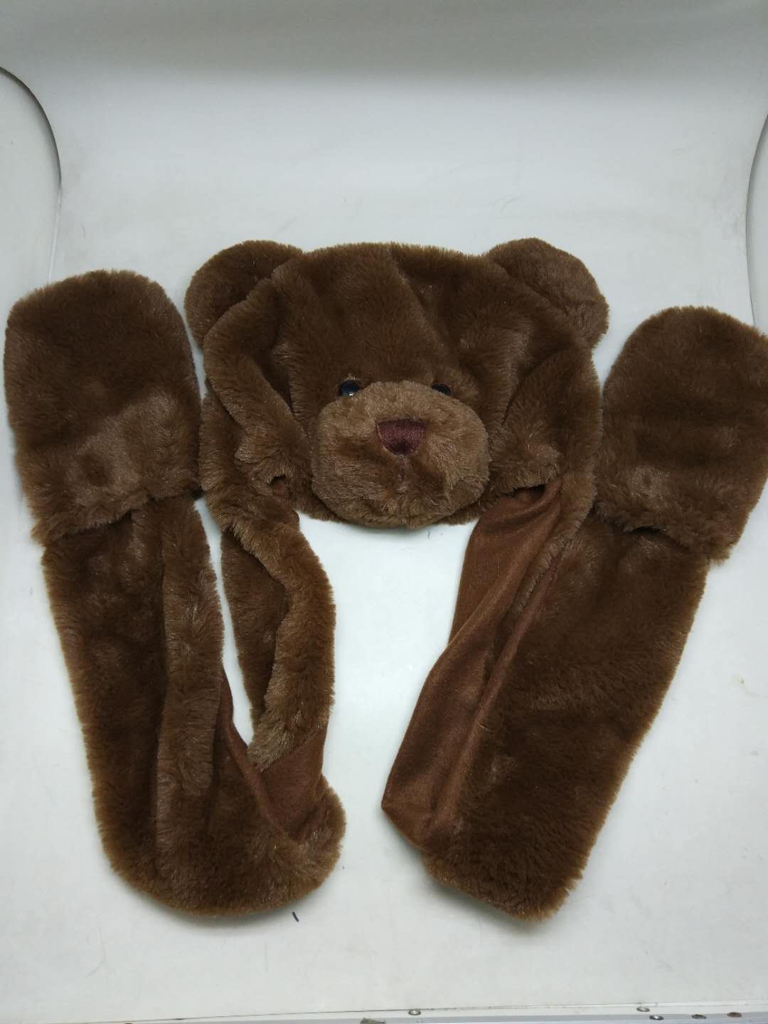 Brown Bear with Hat/Glove