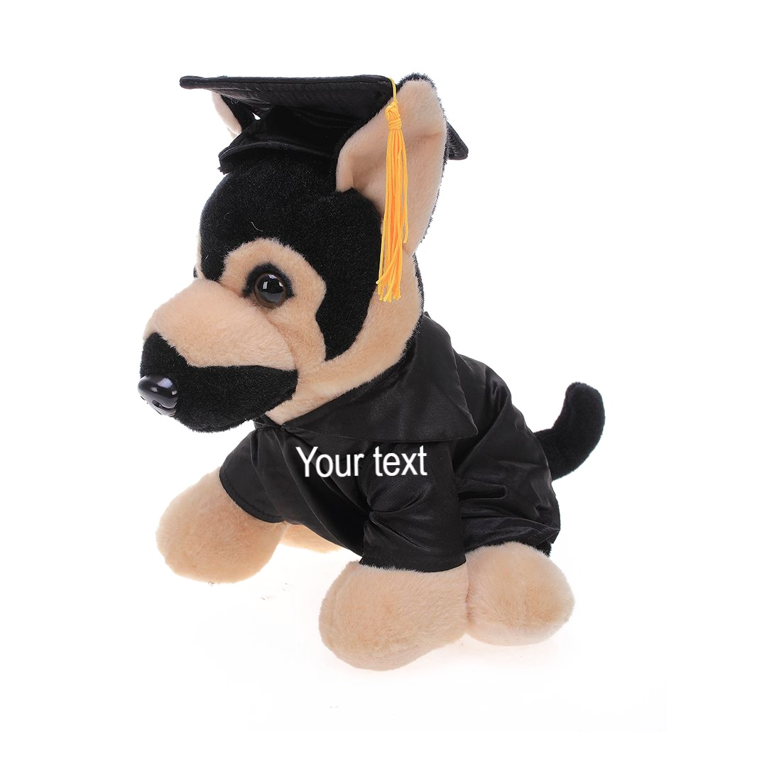 Graduation German Shepherd 8"