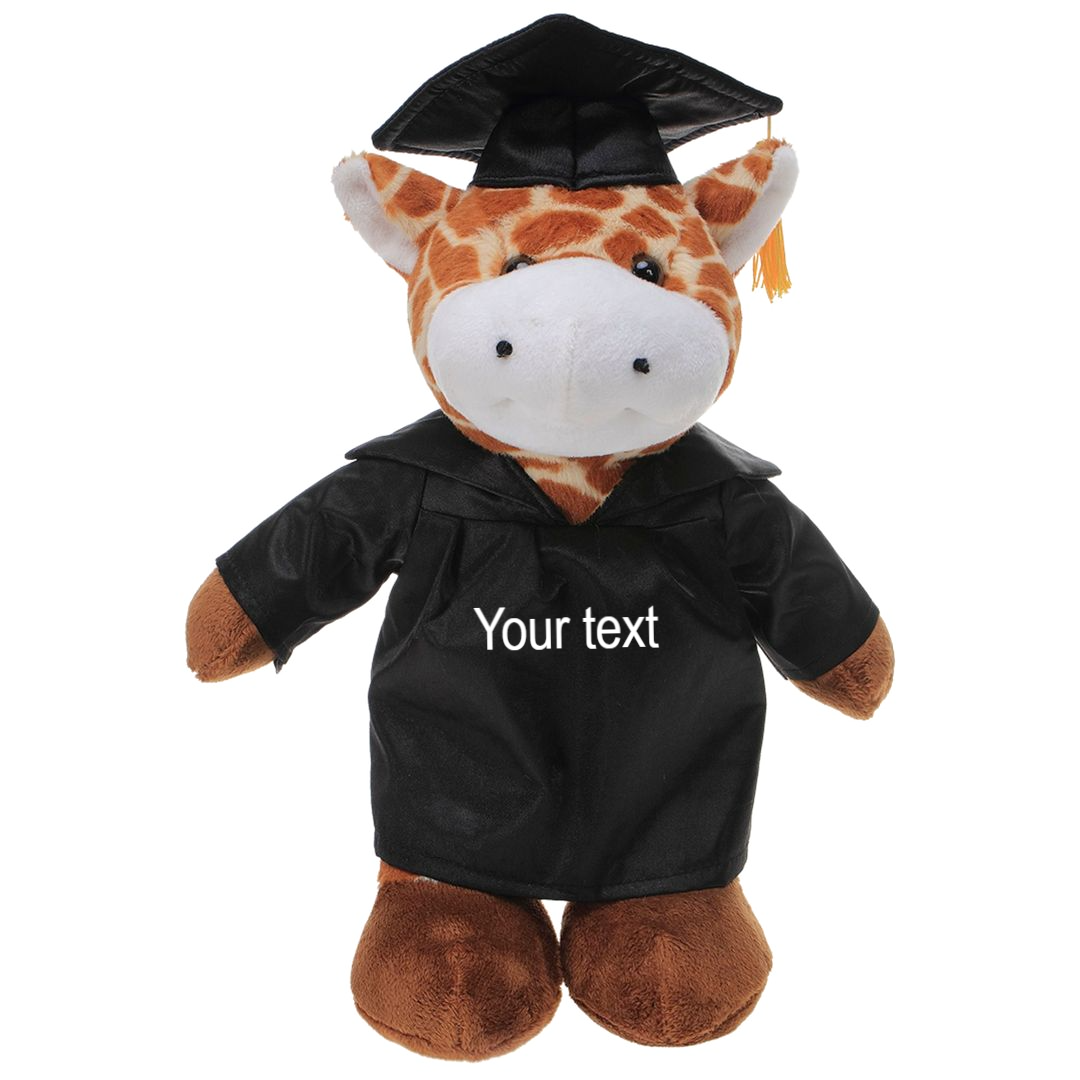 Graduation Stuffed Animal Giraffe 8" - 0