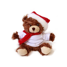 Xmas Mocha Bear with Personalized Shirt 6