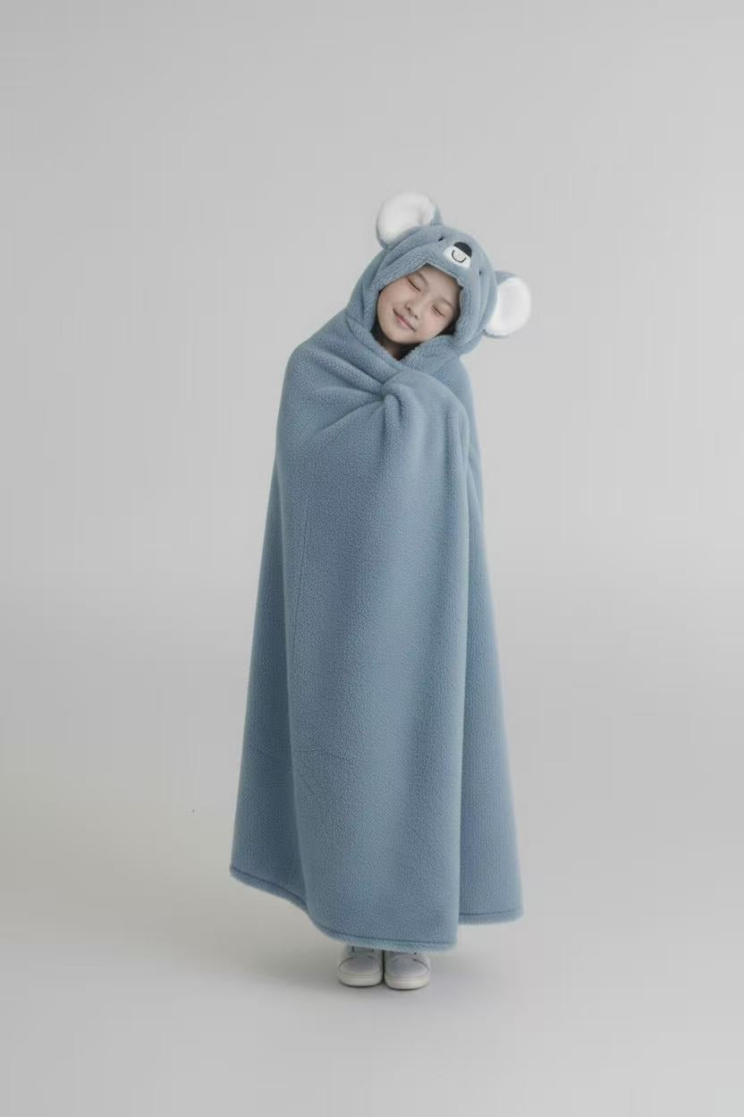 Koala Weighted Hoodie Blanket