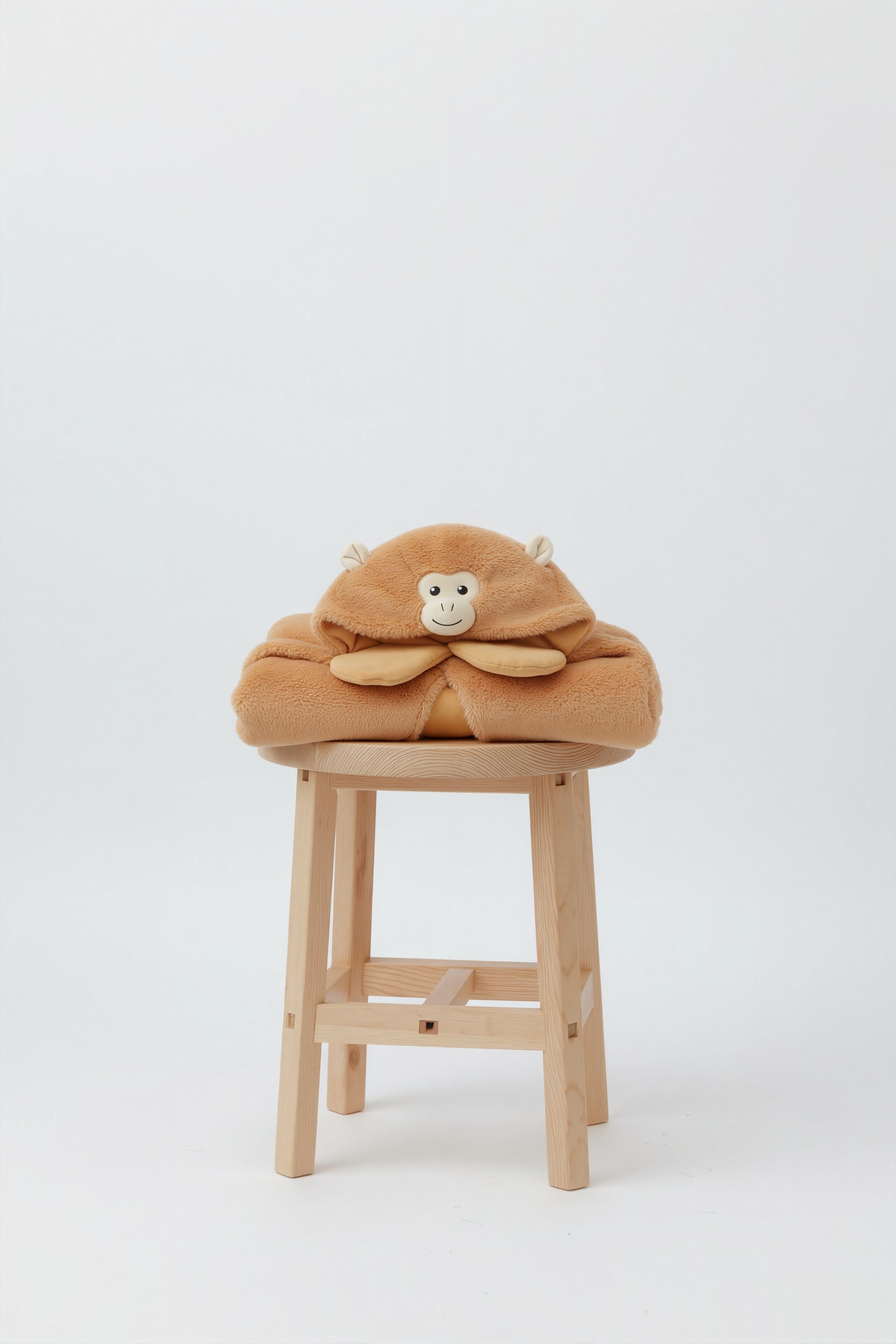 Monkey Weighted Hoodie Blanket