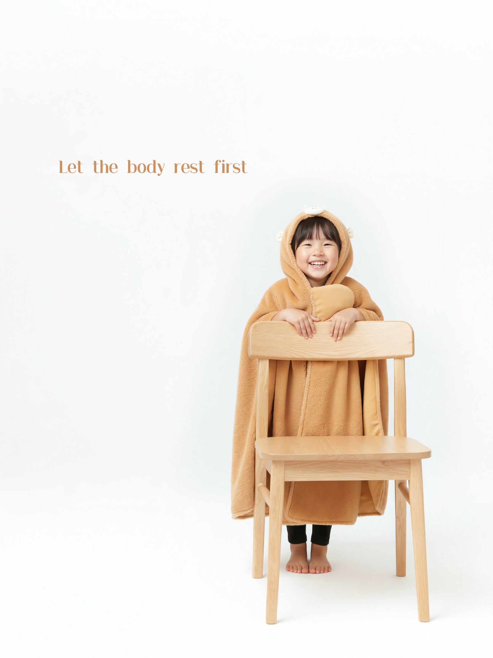 Monkey Weighted Hoodie Blanket