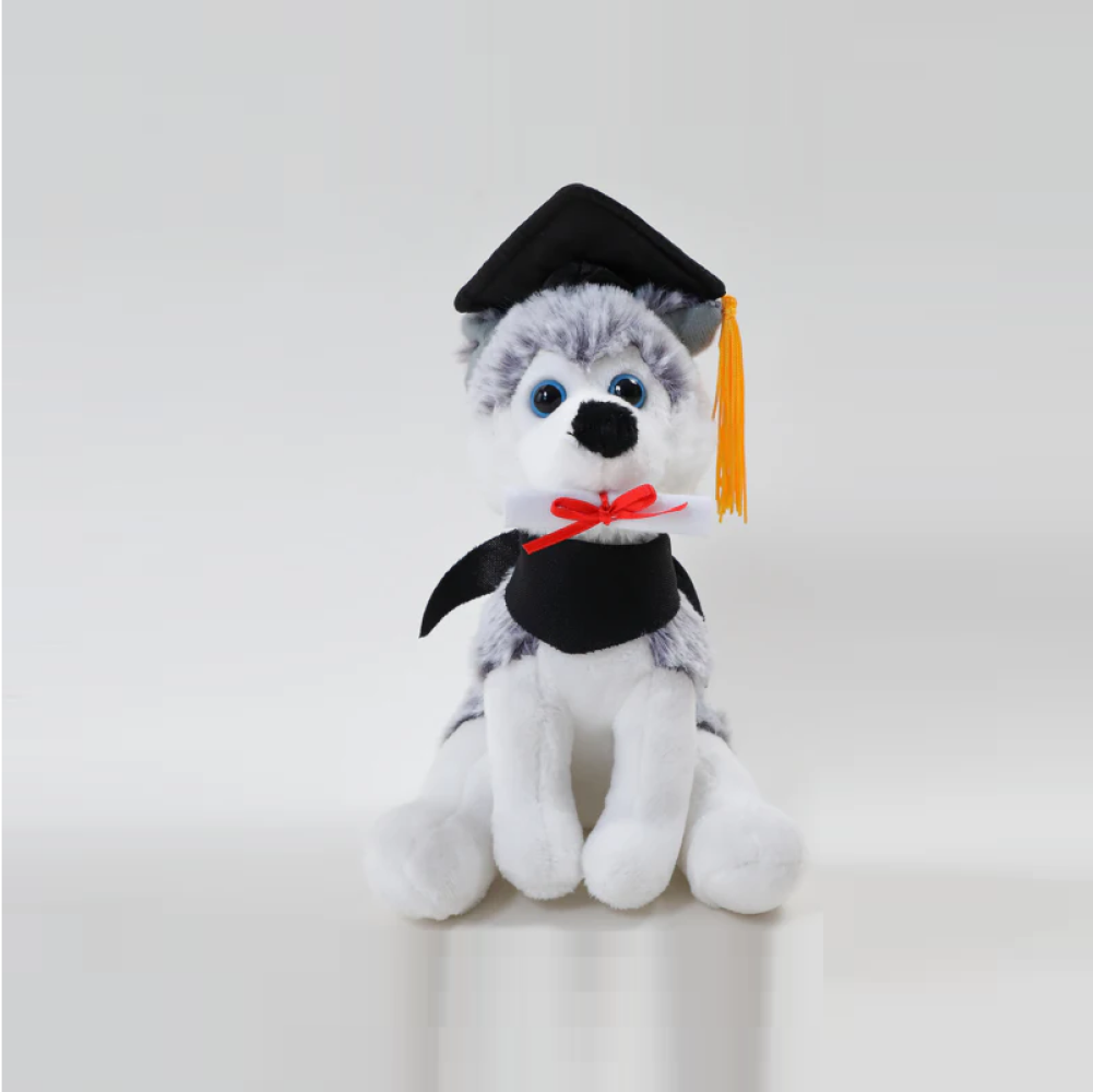 Graduation Pawpal Husky 8"