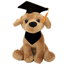 8'' Customizable Graduation Cuddly Dog Toys