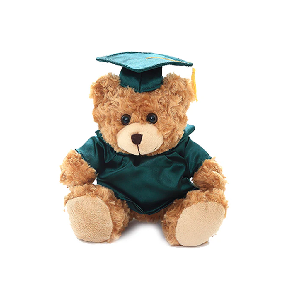 Graduation Mocha Bear Plush 12" - 0