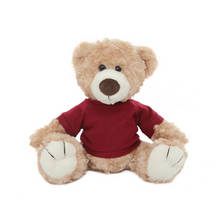 Valentine Day Teddy Bear Personalized Shirt Stuffed Animal 12 Inches