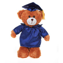 8'' Brown Bear Plush Stuffed Animal Toys with Cap and Personalized Gown