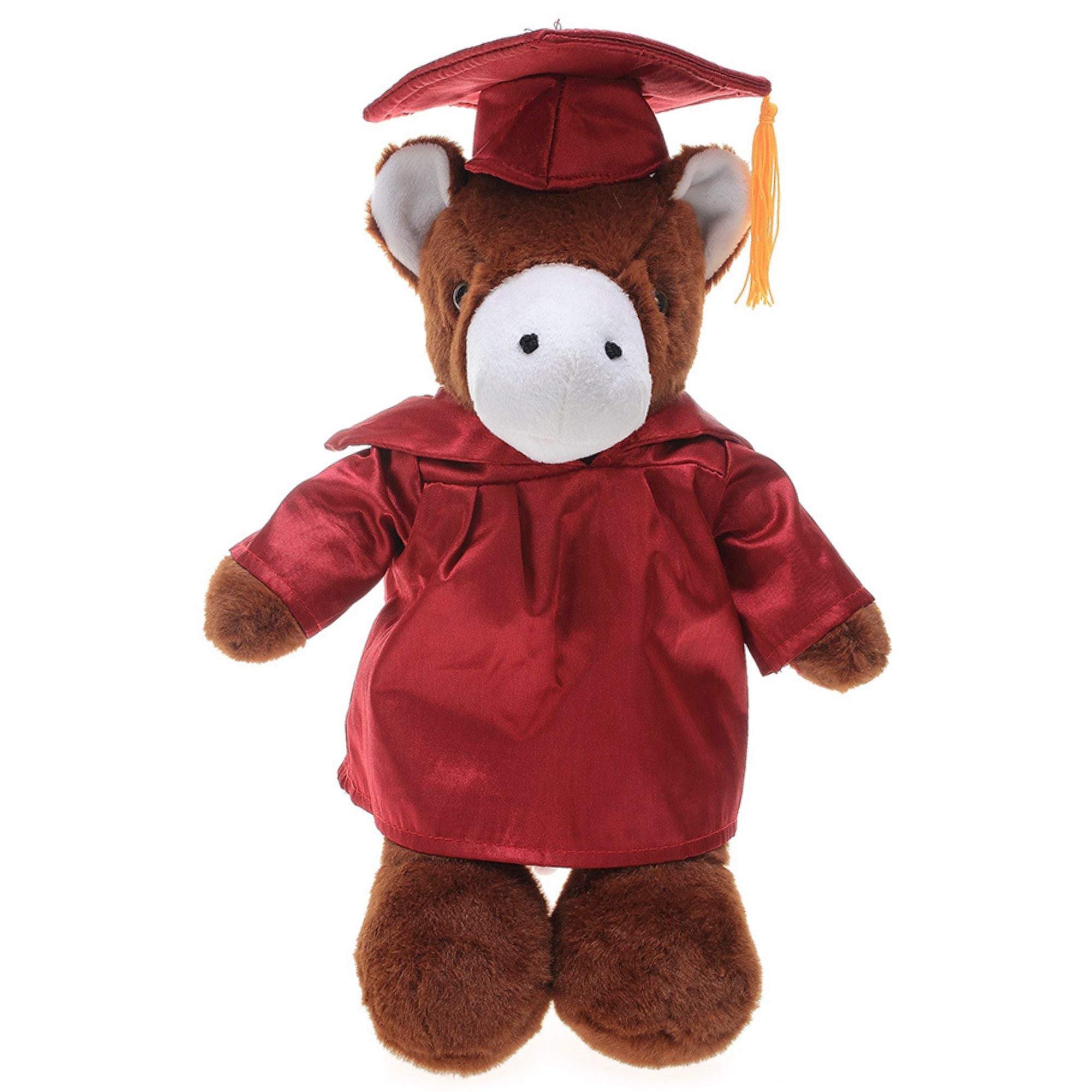 Graduation Stuffed Animal Horse 8" - 0