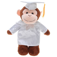 Graduation Monkey Plush 8''