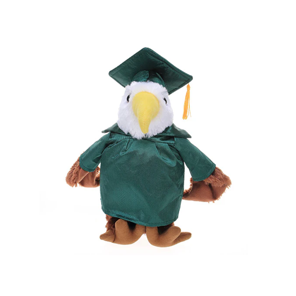 Graduation Stuffed Animal Eagle 12"