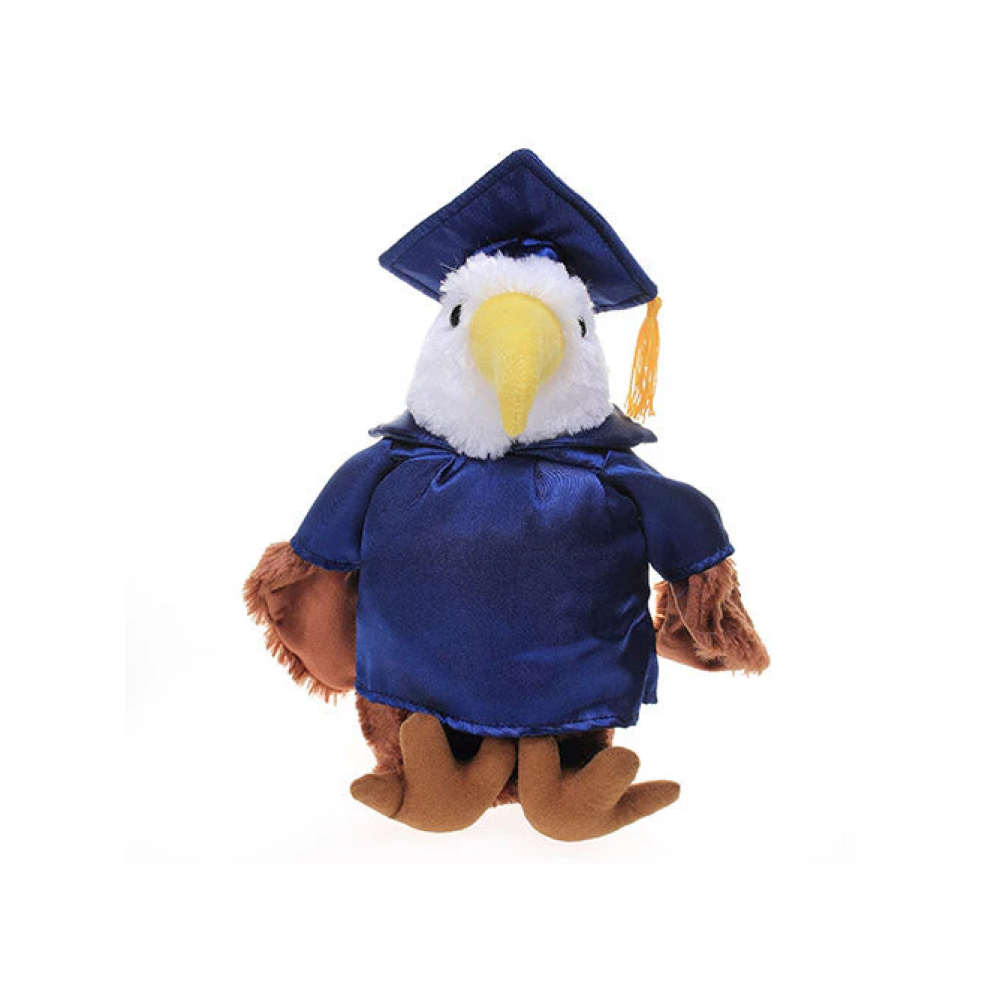 Graduation Stuffed Animal Eagle 12"