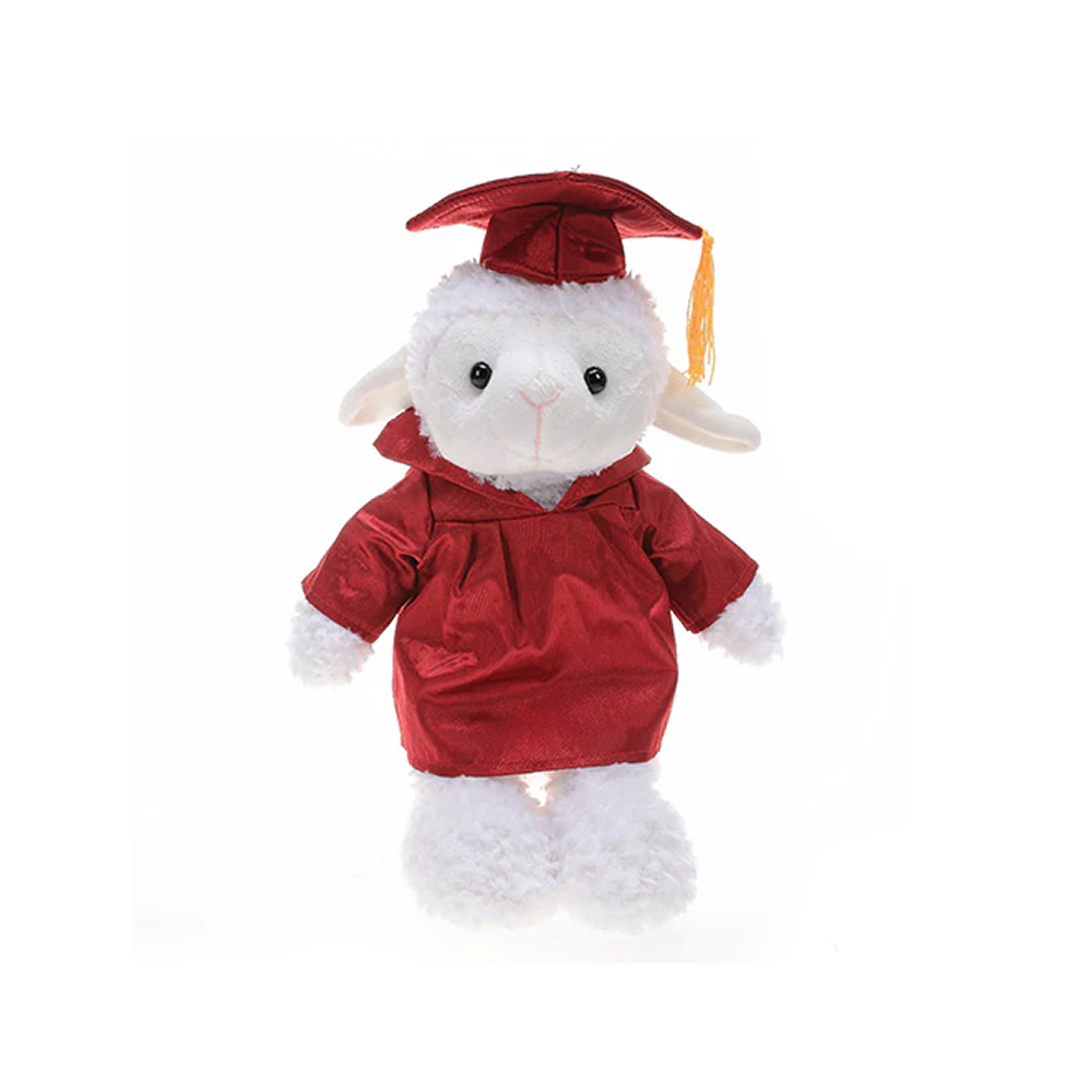 Graduation Stuffed Animal Sheep 12" - 0