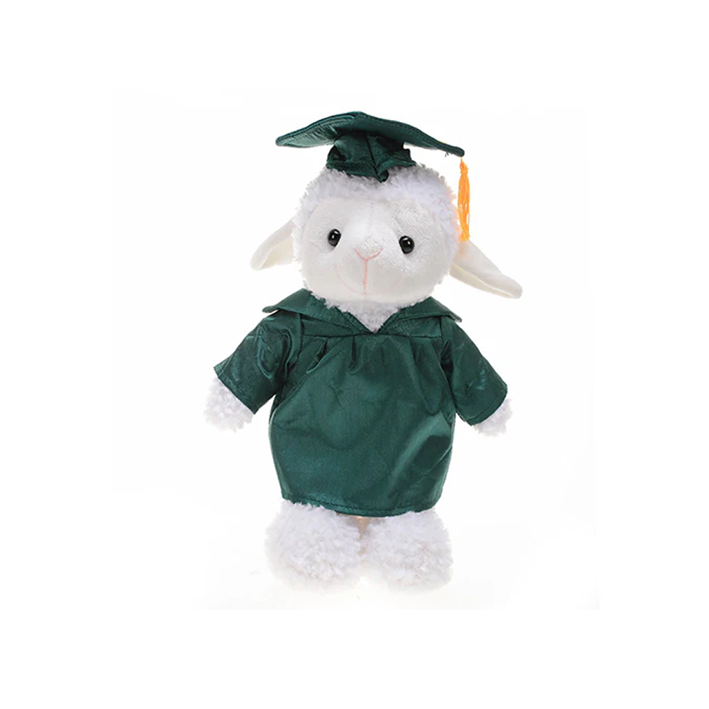 Graduation Stuffed Animal Sheep 12"