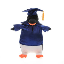 12'' Graduation Penguin Plush Stuffed Animal Toys with Cap and Personalized Gown 12''