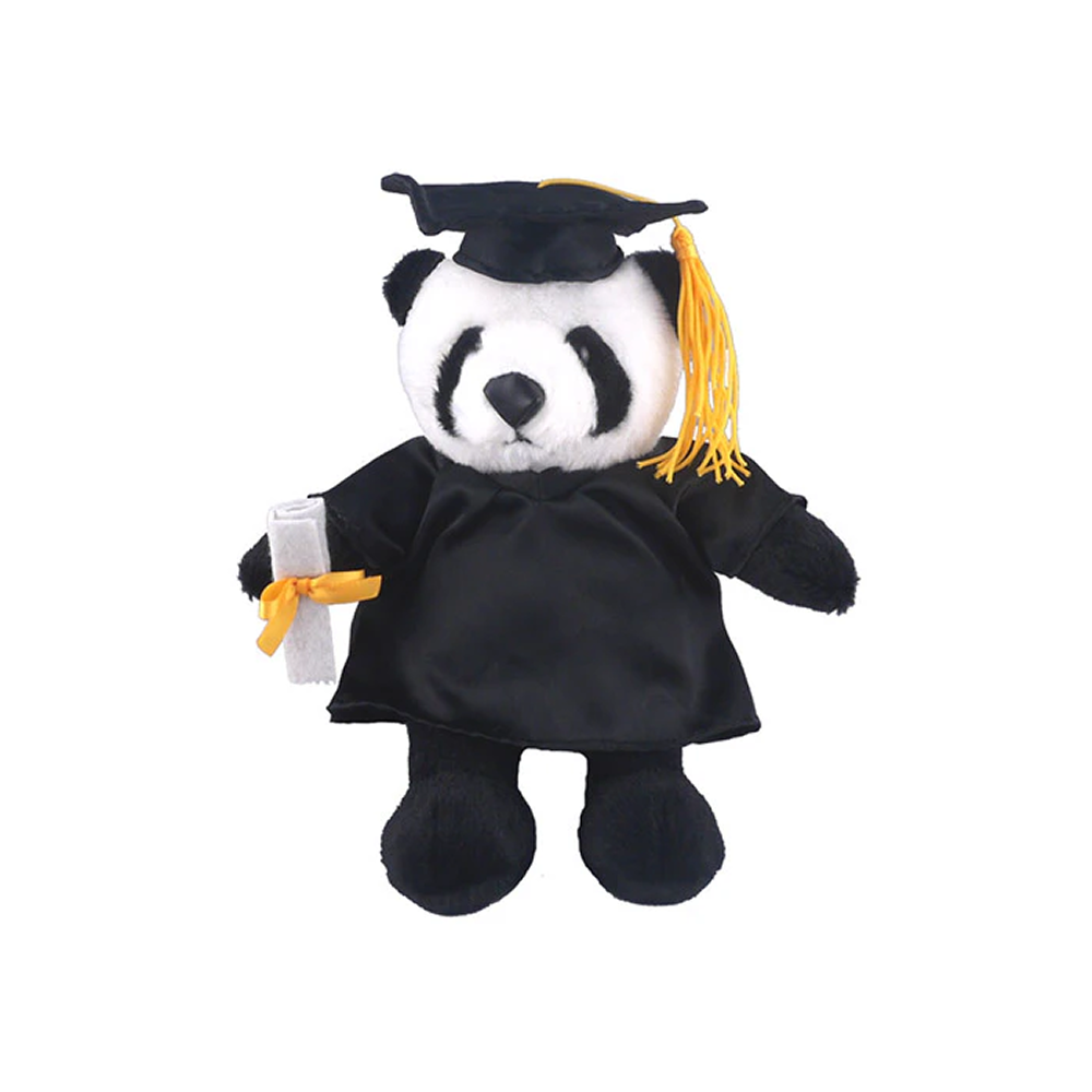 Graduation Stuffed Animal Panda 12''