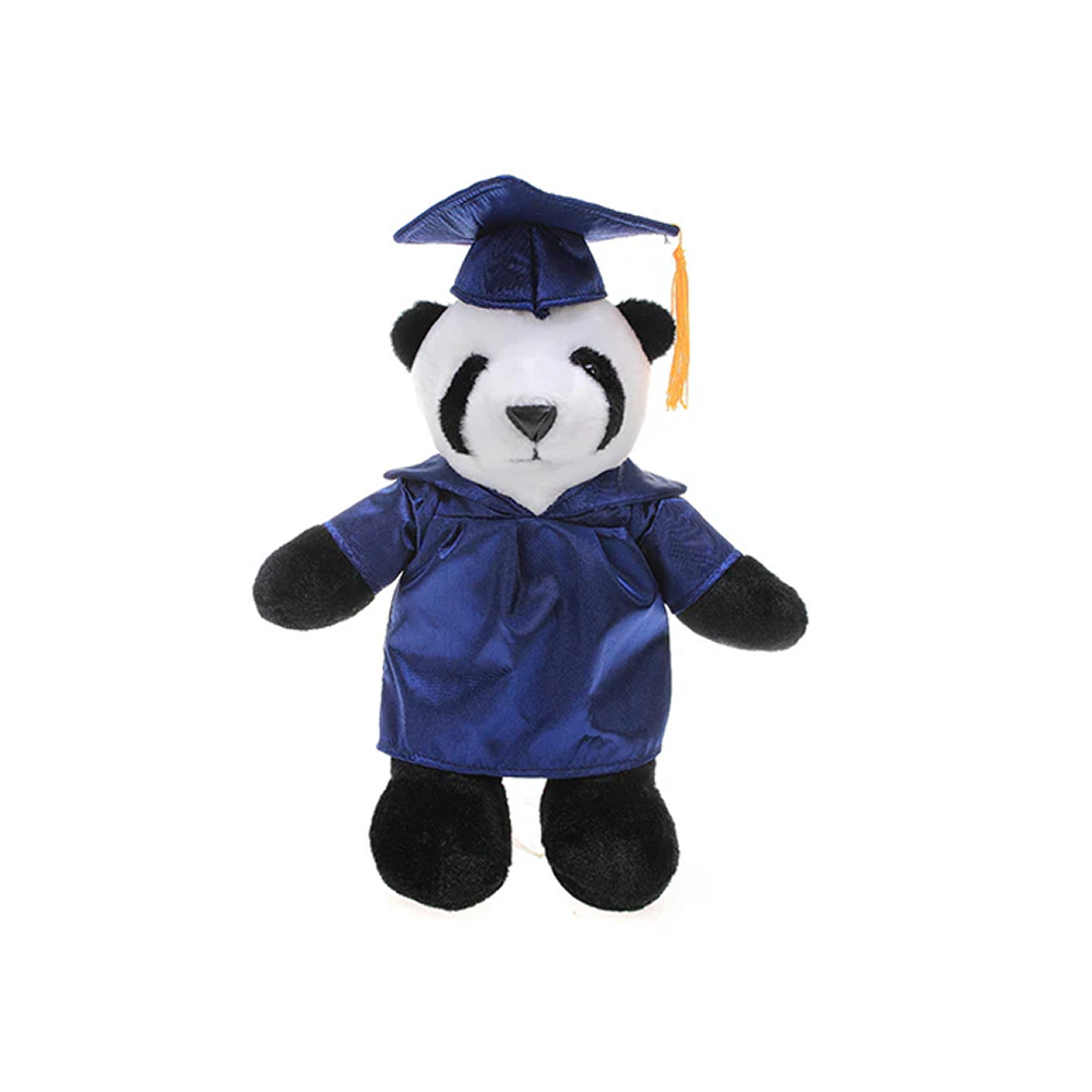 Graduation Stuffed Animal Panda 12''