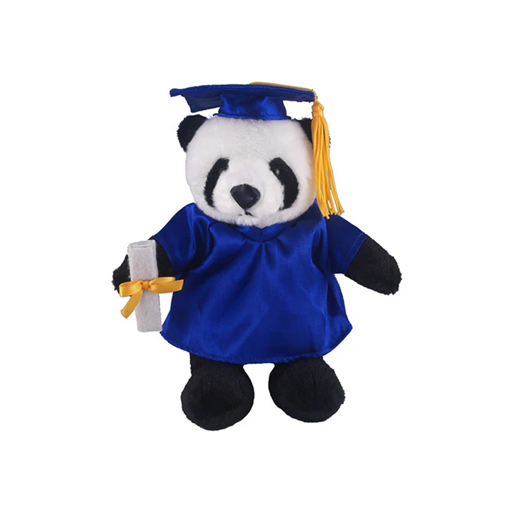 Graduation Stuffed Animal Panda 12''