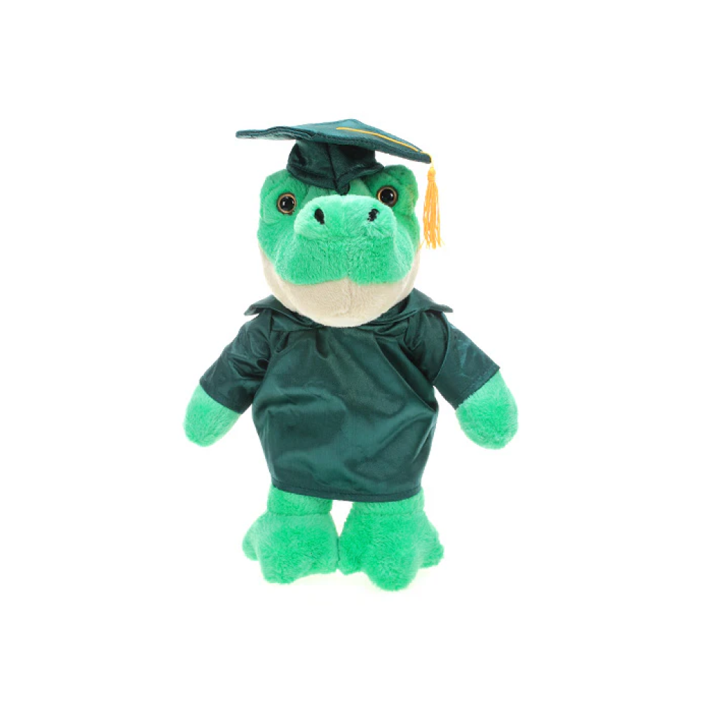 Graduation Stuffed Animal Alligator 12" - 0