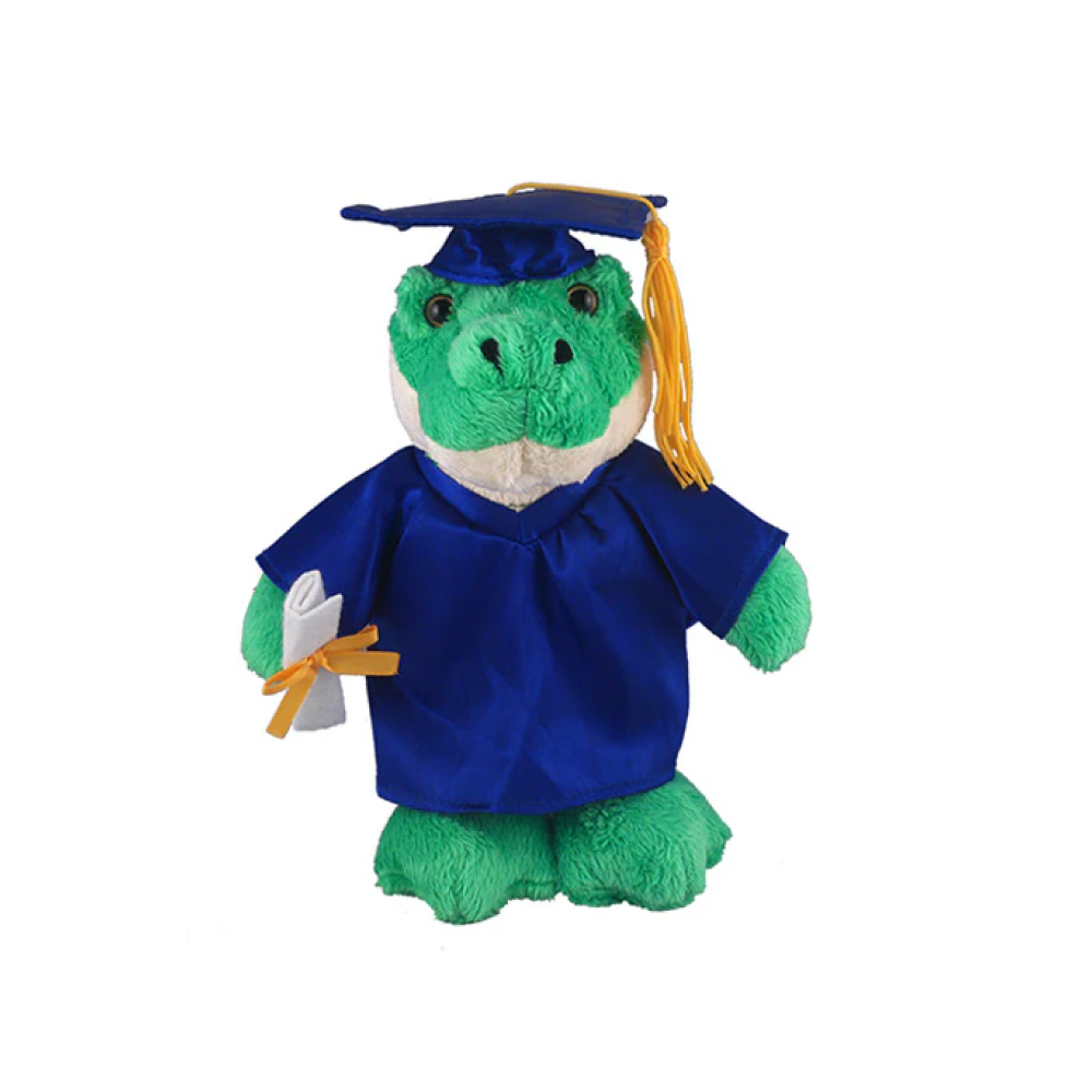 Graduation Stuffed Animal Alligator 12"