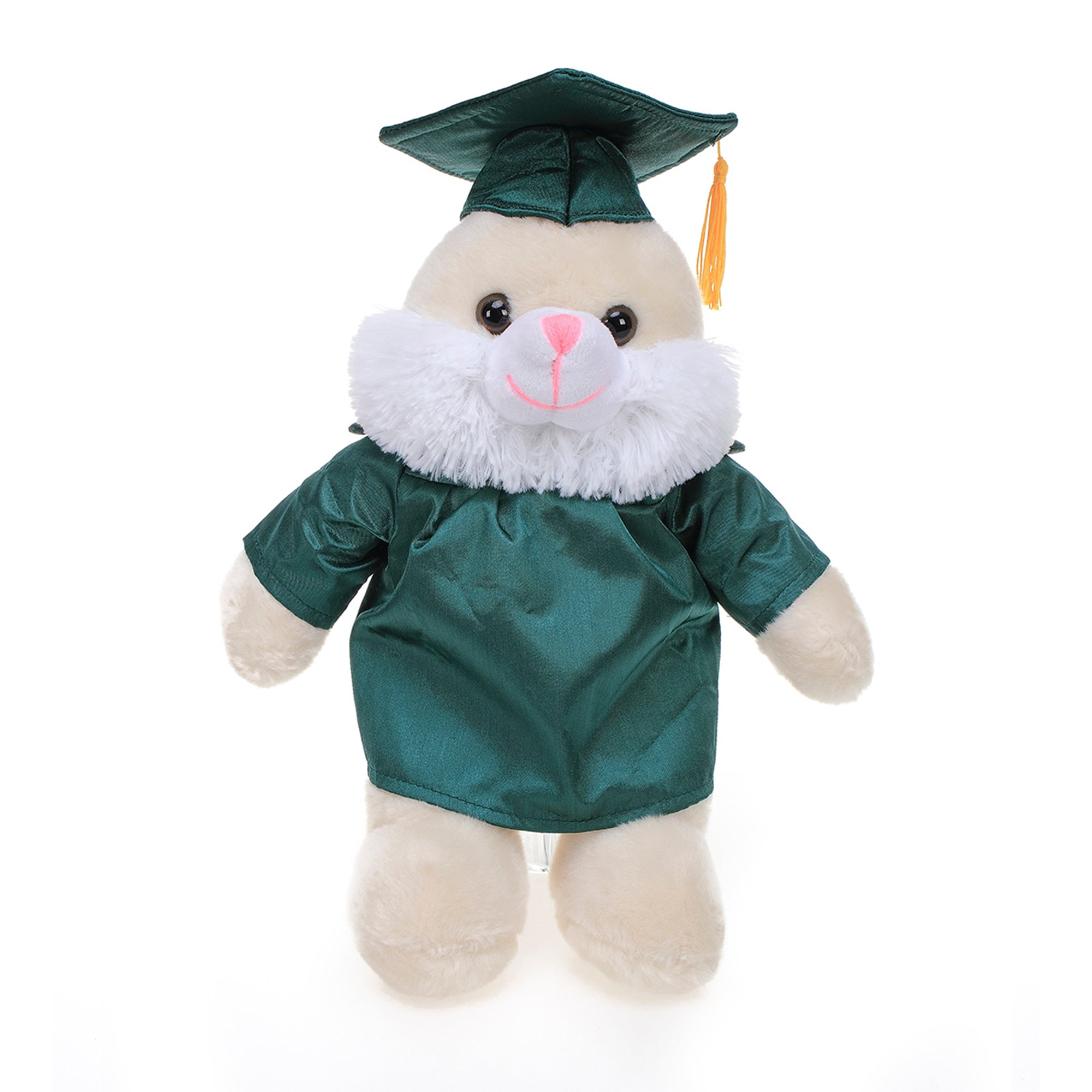 Graduation Stuffed Animal Bunny 12"