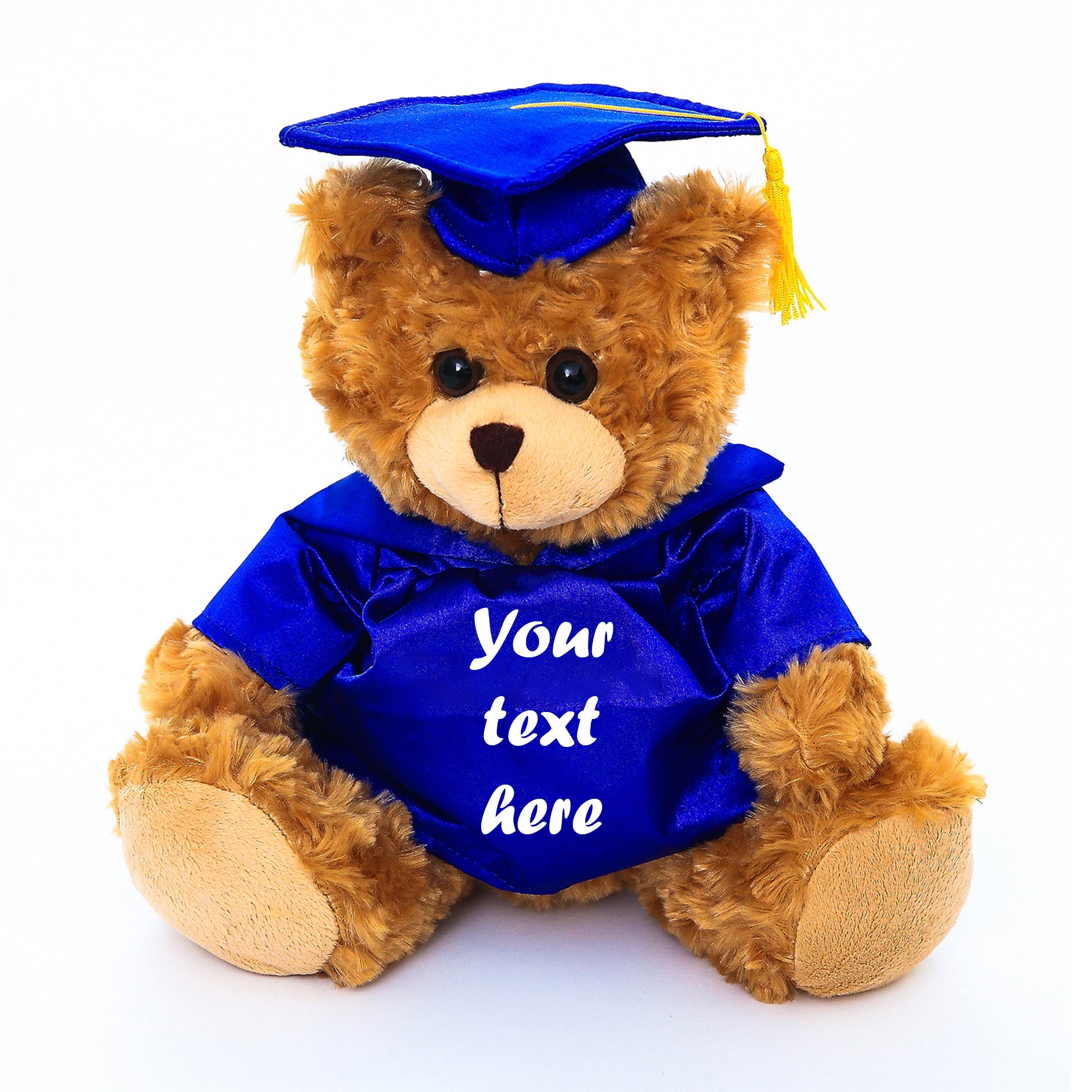 Graduation Mocha Bear 6"