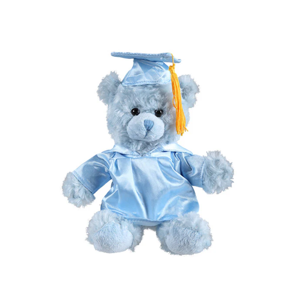 Graduation Blue Teddy Bear 6" - 0