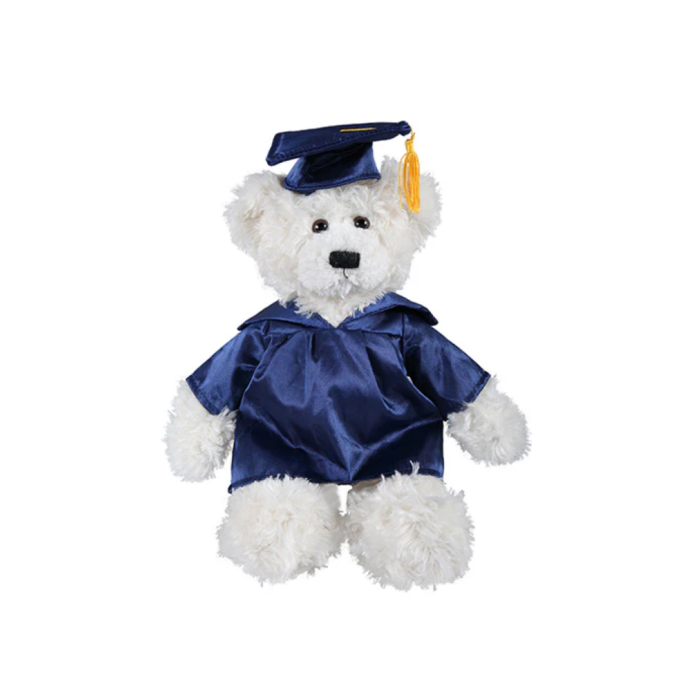 Graduation Brandon Cream Bear 12"