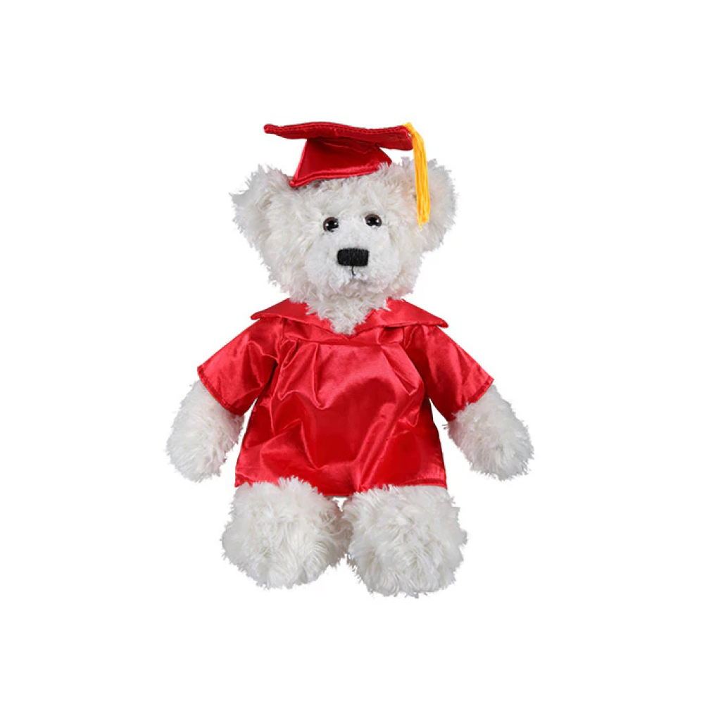 Graduation Brandon Cream Bear 12"