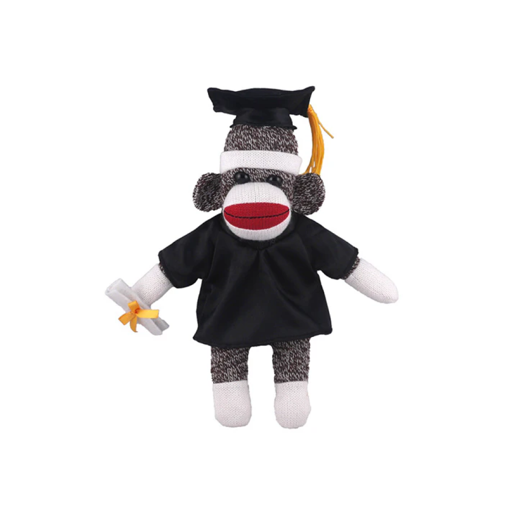 Graduation Original Sock Monkey