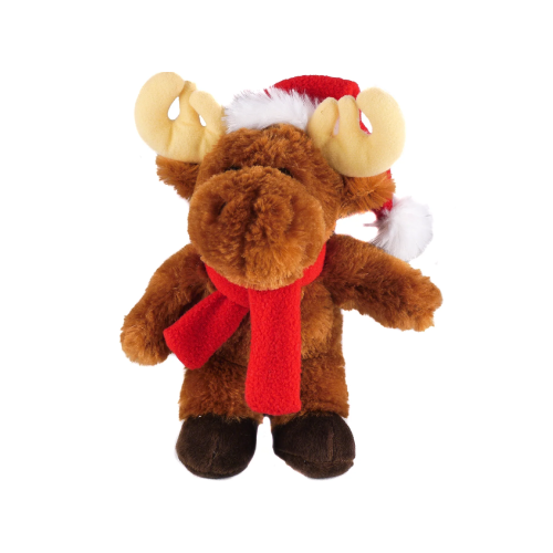 Christmas Moose with Scarf 12"