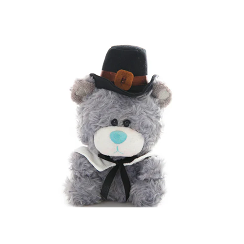 Thanksgiving Bear Gray 6”