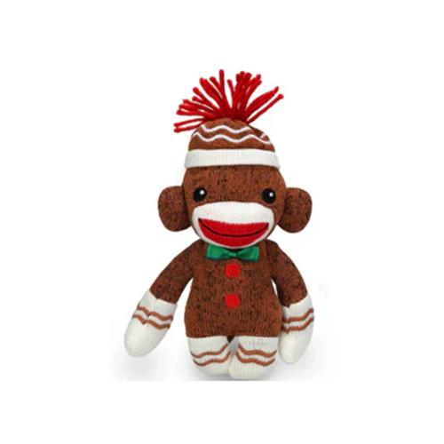 Xmas Ginger Bread Sockie 6"