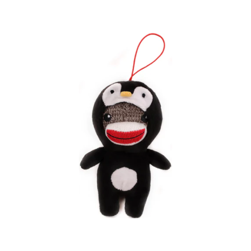 Sockiez Penguin Ornament 4"