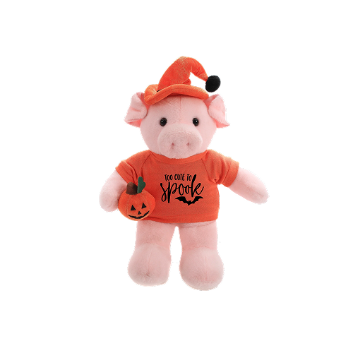 Halloween Floppy Pig 12"