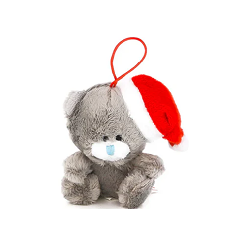 Xmas Qbear Gray Ornament 4''