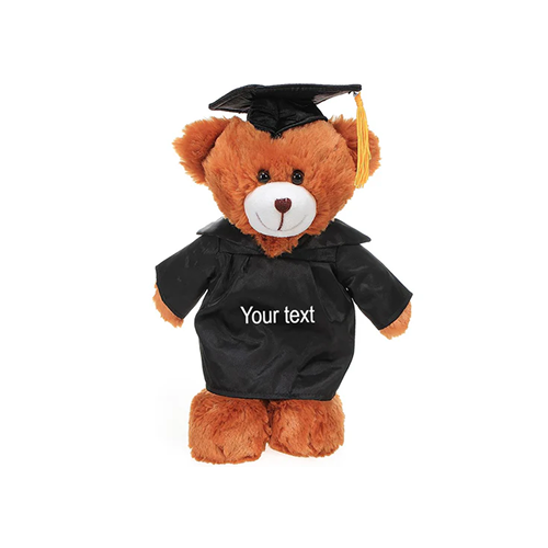 Graduation Brown Teddy Bear 8" - 0